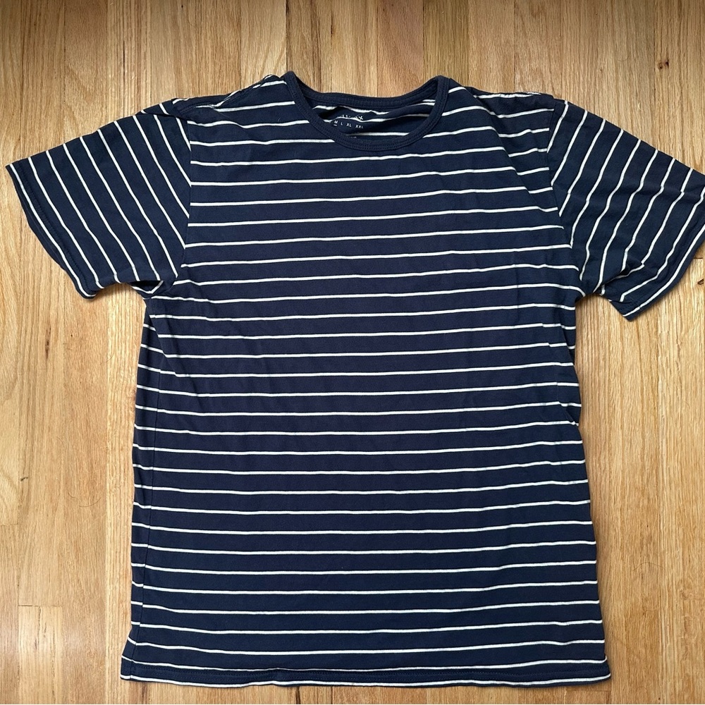 Tavik Navy Striped Men's Shirt